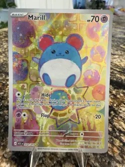 Marill 232/217 Journey Together Illustration Rare Holo Full Art English HP 70 - Image 1