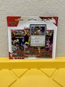 Pokemon TCG - S&V: Destined Rivals - 3-Pack Blister - Kangaskhan - Image 1