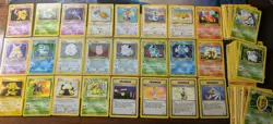 Pokemon Base Set 2 Partial Set Alakazam Blastoise Chansey Clefairy Clefable - Image 1