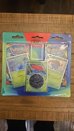 Pokemon TCG: Enhanced 2-Pack Blister-3 Cosmo Foil Oddish, Vileplume, Gloom NEW - Image 1