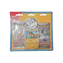 Pokemon TCG Scarlet And Violet Pawmot 2-Pack Booster Blister Factory Sealed - Image 1