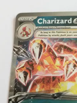 CHARIZARD EX 196 HOLO SCARLET & VIOLET PROMO POKEMON NM CHARIZARD EX 196 - Image 3