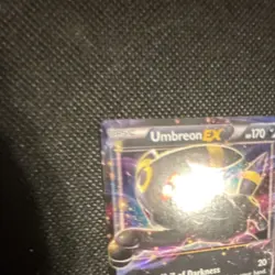 Pokemon TCG Umbreon EX 55/124 Fates Collide Holo Ultra Rare LP close NM - Image 3