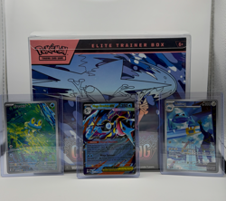 Pokemon TCG: Chaos Rising Sealed ETB w/ 2 IRs, Plastic Case, & 30 extra sleeves - Image 1