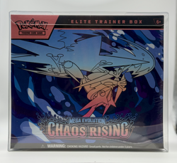 Pokemon TCG: Chaos Rising Sealed ETB w/ 2 IRs, Plastic Case, & 30 extra sleeves - Image 5