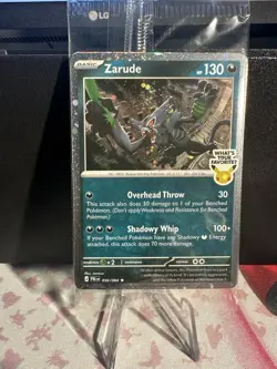 Pokemon Zarude 056/084 Sealed GameStop Promo Pitch Black Sealed - Image 1