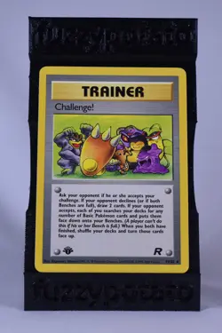 Pokemon TCG - 1st Edition Challenge! - Lightly Played - 74/82 Team Rocket - Image 1