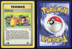 Challenge! 74/82 - Pokemon 1st Edition Team Rocket - Uncommon - NM/LP - Image 3