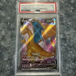 Pokemon - Charizard V SWSH050 Black Star Promo Champion's Path - PSA 5 - Image 1