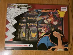Pokemon TCG Celebrations Lance's Charizard v Brand New Factory Sealed Collection - Image 1