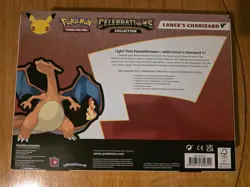 Pokemon TCG Celebrations Lance's Charizard v Brand New Factory Sealed Collection - Image 2