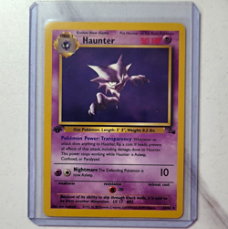 Wizards of the Coast 1st Edition Haunter Fossil #21/62 Non-holo Rare - Image 1