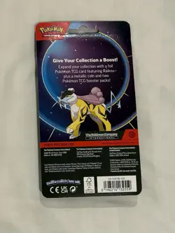 Pokemon TCG: Raikou Checklane Blister 2 Pack Combo - Image 2