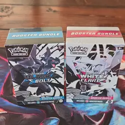 Pokemon Black Bolt White Flare Booster Bundle [Set of 2] Brand New and Sealed - Image 1
