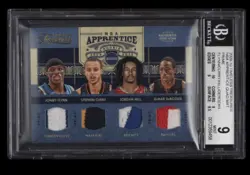 2009 Timeless Treasures Prime Gold Stephen Curry Jersey RC /10 BGS 9 Pop 1 Rare - Image 1