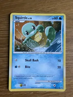 Squirtle 96/127 Pokemon Card Normal Good Condition - Image 1