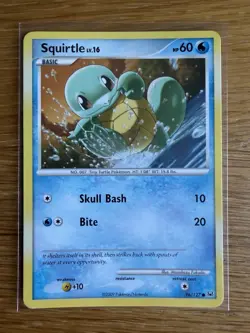Squirtle 96/127 Pokemon Card Normal Good Condition - Image 3