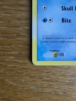 Squirtle 96/127 Pokemon Card Normal Good Condition - Image 4