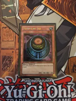 YUGIOH MORPHING JAR PGLD-EN081 GOLD 1ST ED NM - Image 1