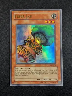 Yugioh - Fiber Jar LOD-056 Unlimited Ultra Rare LP - Image 1