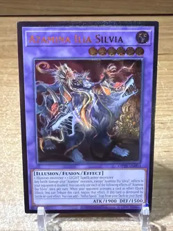 YuGiOh - Azamina Ilia Silvia - OP28-EN003 - Ultimate Rare - Unlimited - LP - Image 1