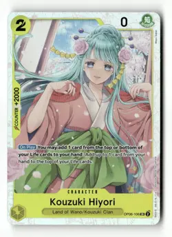 Wings of the Captain #OP06-106 Kouzuki Hiyori - Image 1