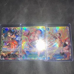 Monkey D. Luffy OP13-118 SEC One Piece OP13 Carrying On His Will NM Set - Image 1