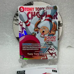 One Piece x Round 1 - Tony Tony Chopper Promo - ENGLISH - NM - in hand fast ship - Image 4