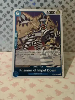 Prisoner of Impel Down - OP16-042 One Piece Rare - The Time of Battle - Image 1