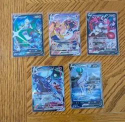 Pokemon TCG Character Rare V / VMAX Lot of 5 NM/M Full Art Alt Arts - Image 1