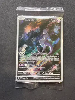 *SEALED* Mewtwo 052 - Scarlet & Violet 151 UPC Black Star Promo - Image 1