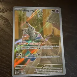 Pokemon Company Mimikyu 075 Sv: Scarlet & Violet Promo Holo 70 HP Basic - Image 1