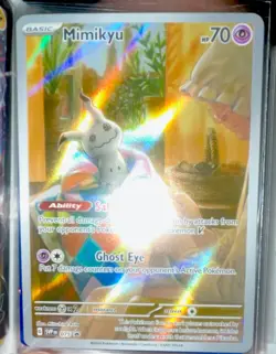 The Pokemon Company Mimikyu 075 SV Scarlet & Violet Promo Holo Basic 70 HP ENG - Image 1