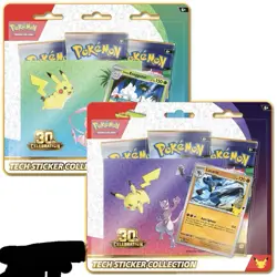 2-Pokemon TCG 30th Anniversary Celebration Tech Sticker PRESALE PREORDER - Image 1