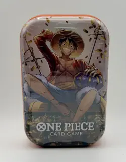 One Piece Card Game Tin Pack Set Vol. 2 OP-13 Monkey D. Luffy Sealed English - Image 2