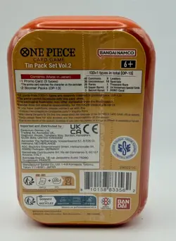 One Piece Card Game Tin Pack Set Vol. 2 OP-13 Monkey D. Luffy Sealed English - Image 3