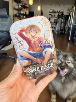 One Piece Card Game Tin Pack Set Vol. 2 OP-13 Monkey D. Luffy Sealed English - Image 4