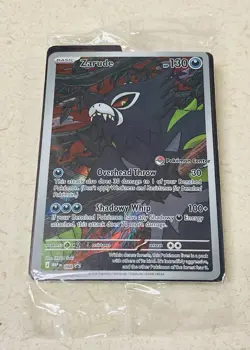 Pokemon TCG Zarude Pokemon Center Promo Card Pitch Black #088 NEW SEALED - Image 1