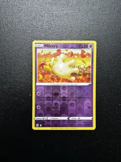 Milcery 070/172 Reverse Holo Brilliant Stars Pokemon Cards TCG Pack Fresh Mint - Image 1