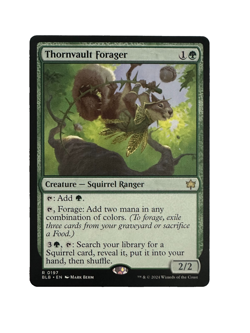 Thornvault Forager Bloomburrow Regular Rare Card #197 MTG NM - Image 1