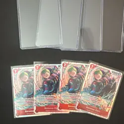 Playset Roronoa Zoro EB04-007 SR English Adventure on Kami’s Island (4 Cards) NM - Image 1