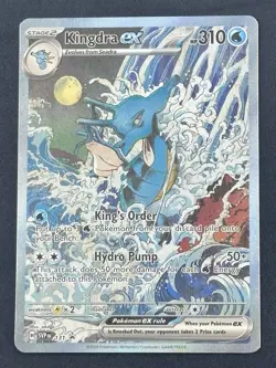Kingdra ex 131 Sv: Scarlet & Violet Promo Cards Holo Pokemon Single - Image 1