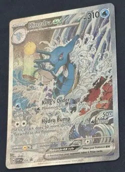 Kingdra ex 131 Sv: Scarlet & Violet Promo Cards Holo Pokemon Single - Image 2