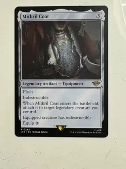 MTG Mithril Coat Universes Beyond: the Lord of the Rings. Regular NM - Image 1