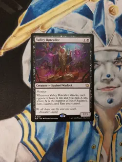 Valley Rotcaller MTG Bloomburrow Rare Black Creature Near-Mint to Mint x1 - Image 2