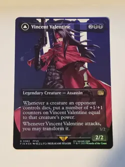 Vincent Valentine (Borderless) Final Fantasy Foil - Image 1