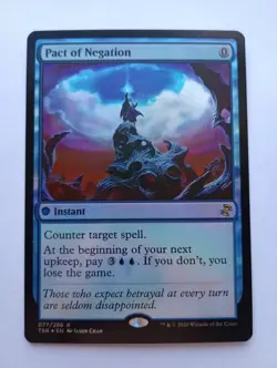 MTG - 1x Pact of Negation - Time Spiral Remastered - Foil - NM - Image 1