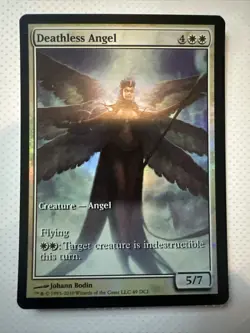 Deathless Angel (Game Day) (Full Art) Foil Mtg Magic English-Promo - Image 1