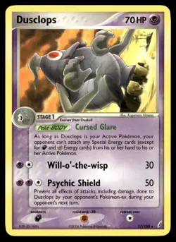 Dusclops Crystal Guardians Rare 17/100 2006 Pokemon TCG - Image 1
