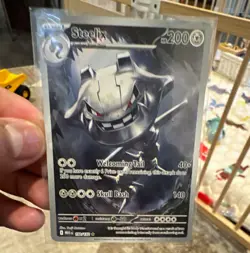 Pokemon TCG Steelix 150/132 Me01: Mega Evolution Holo Full Art Rare HP 200 ENG - Image 1